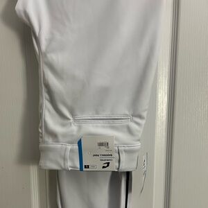 Adult large baseball pants with navy piping